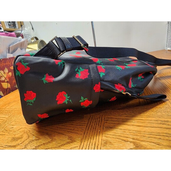 Kate Spade Medium Rose Toss Print Nylon Dome Shoulder Backpack main image 4